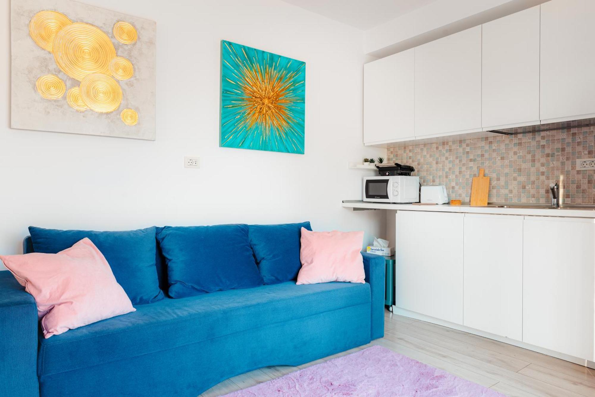 Downtown Apartment Boutique - Blue & Pink Bukarest Exterior foto