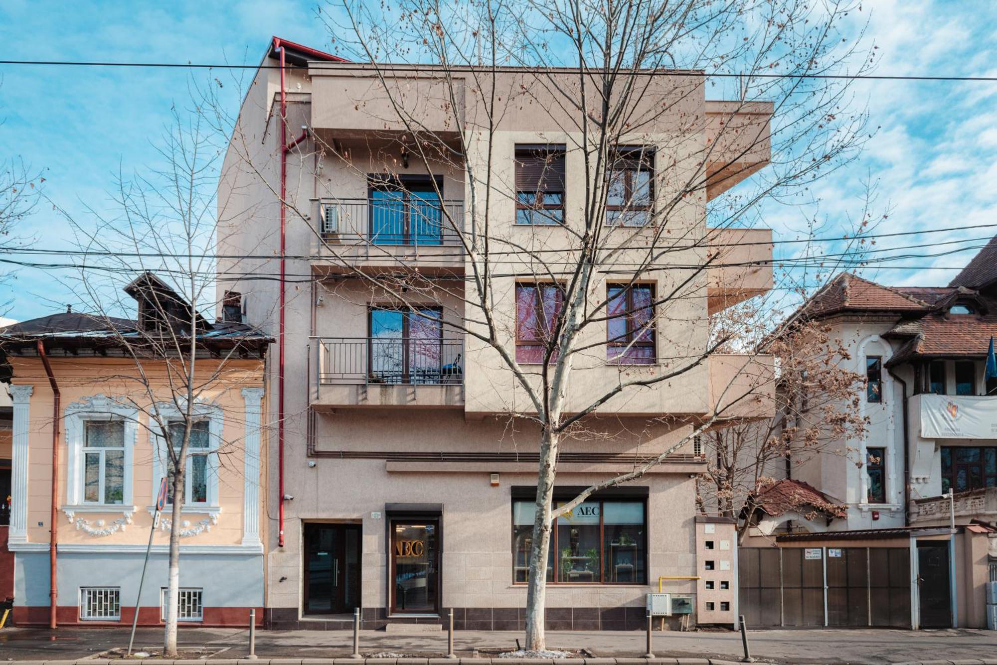 Downtown Apartment Boutique - Blue & Pink Bukarest Exterior foto