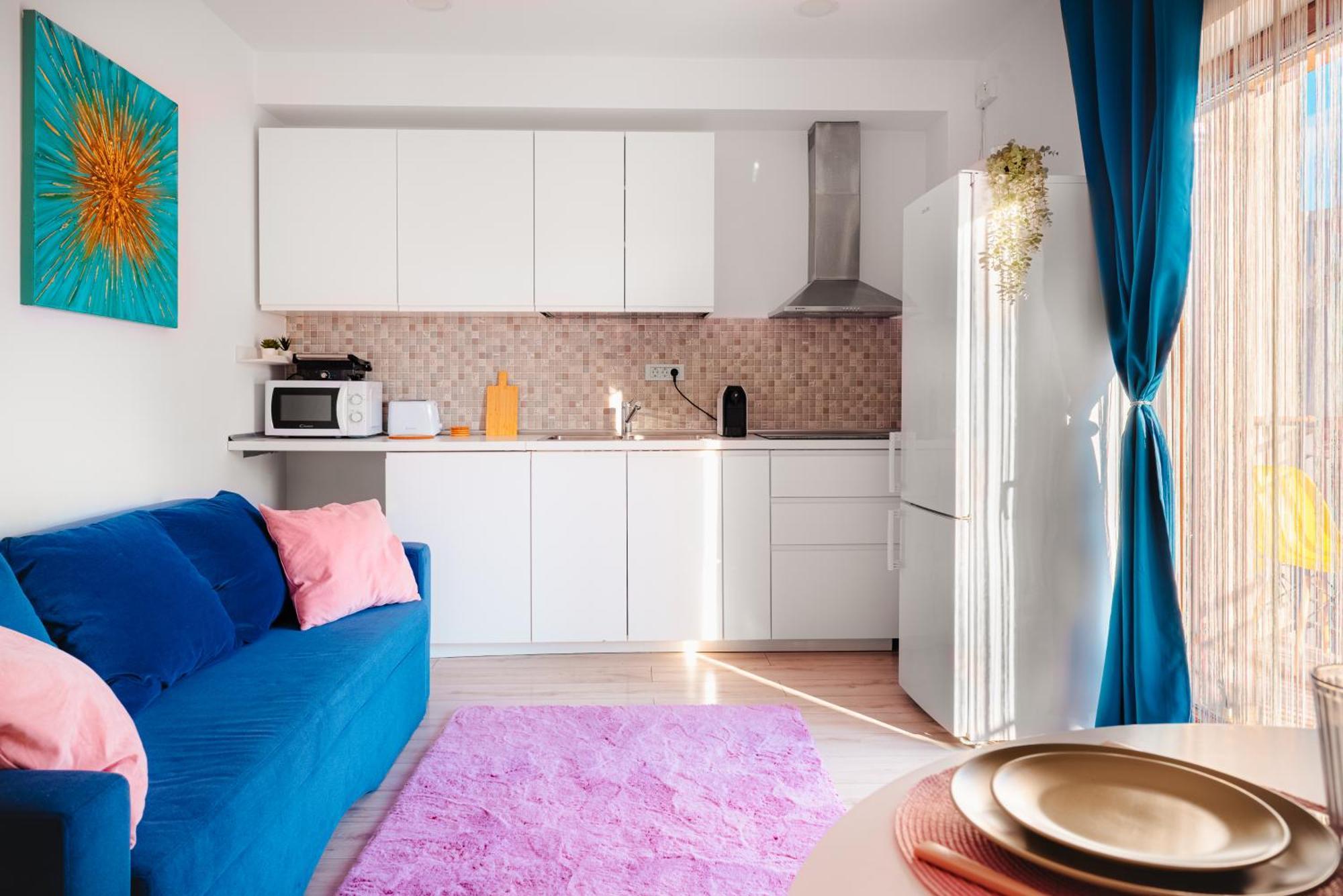 Downtown Apartment Boutique - Blue & Pink Bukarest Exterior foto